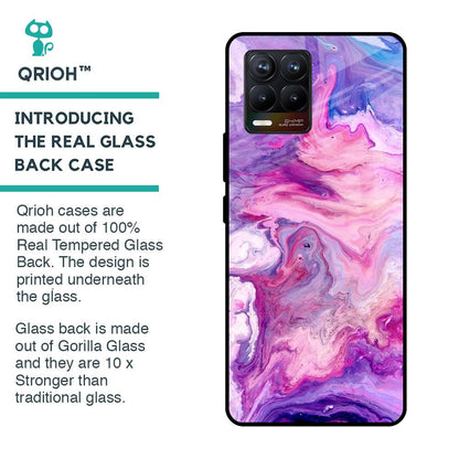 Cosmic Galaxy Glass Case for Realme 8 Pro