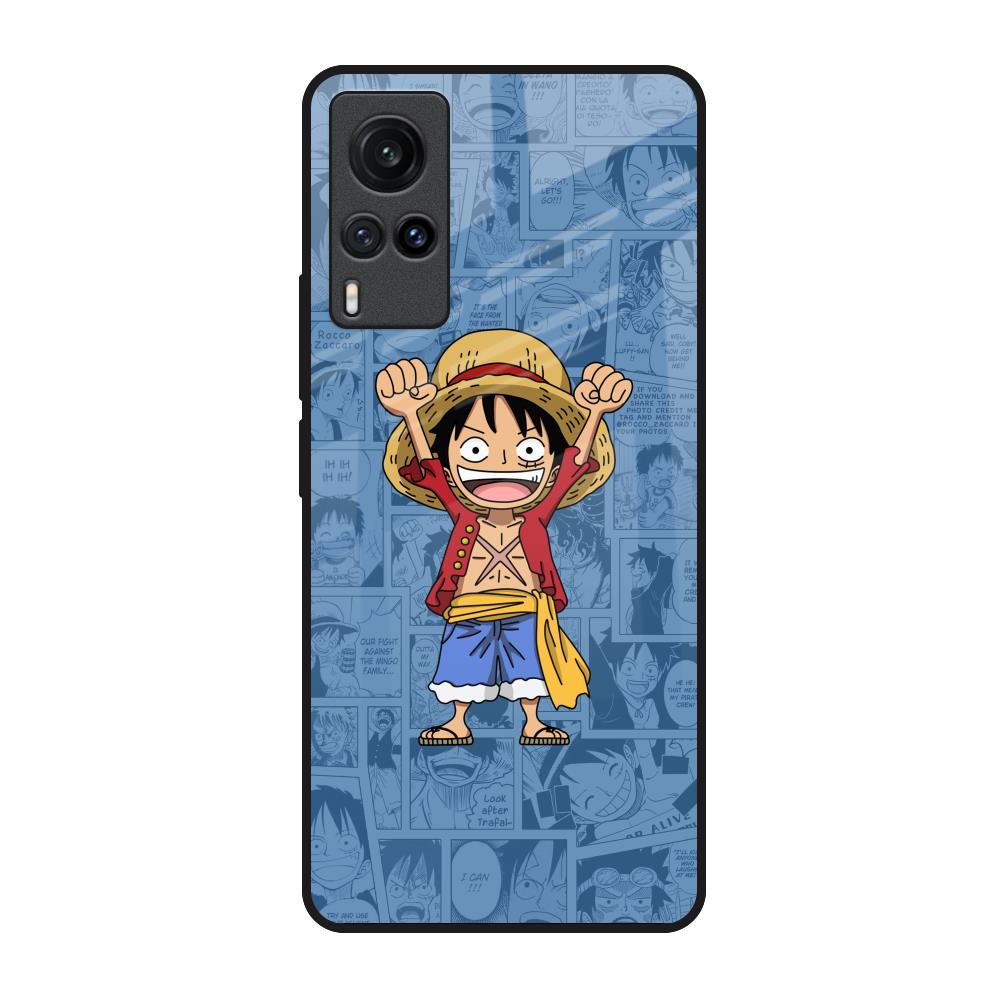 Chubby Anime Vivo X60 Glass Back Cover Online