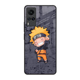 Orange Chubby Vivo X60 Glass Back Cover Online