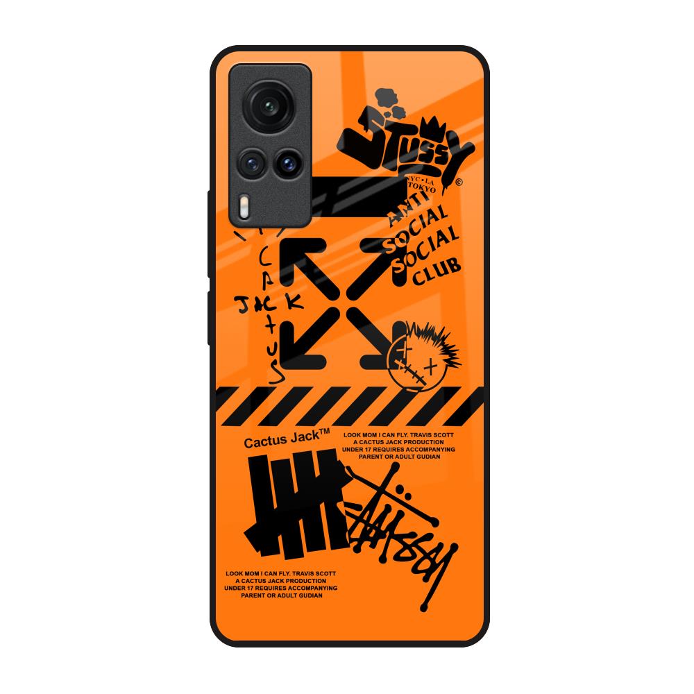 Anti Social Club Vivo X60 Glass Back Cover Online