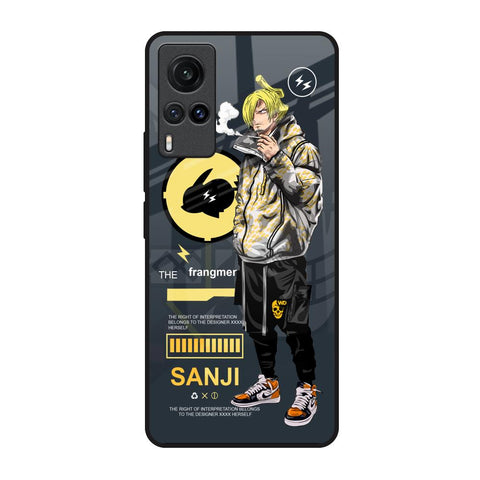 Cool Sanji Vivo X60 Glass Back Cover Online
