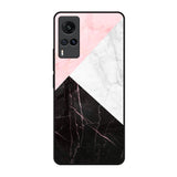 Marble Collage Art Vivo X60 Glass Back Cover Online