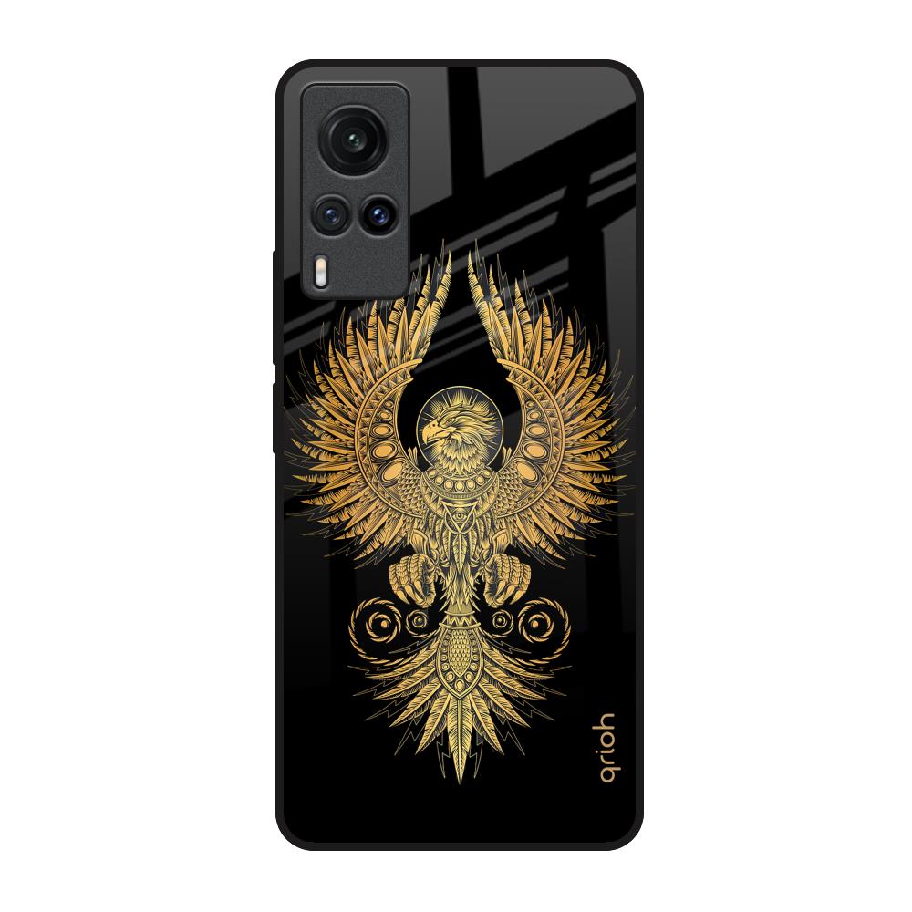 Mythical Phoenix Art Vivo X60 Glass Back Cover Online
