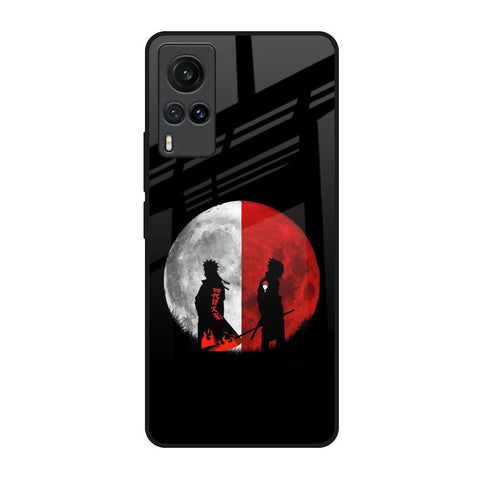 Anime Red Moon Vivo X60 Glass Back Cover Online