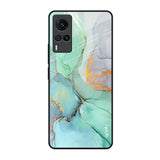 Green Marble Vivo X60 Glass Back Cover Online