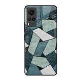 Abstact Tiles Vivo X60 Glass Back Cover Online