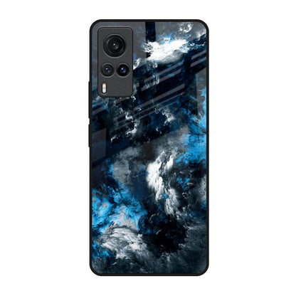 Cloudy Dust Vivo X60 Glass Back Cover Online