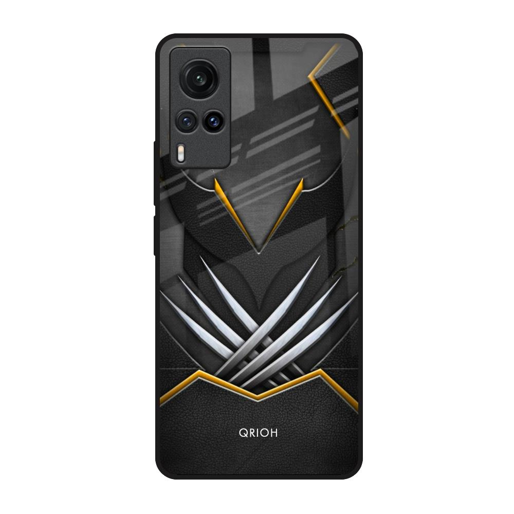 Black Warrior Vivo X60 Glass Back Cover Online