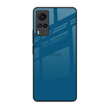 Cobalt Blue Vivo X60 Glass Back Cover Online