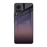 Grey Ombre Vivo X60 Glass Back Cover Online