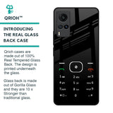Classic Keypad Pattern Glass Case for Vivo X60