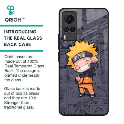 Orange Chubby Glass Case for Vivo X60