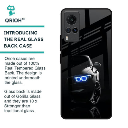Car In Dark Glass Case for Vivo X60
