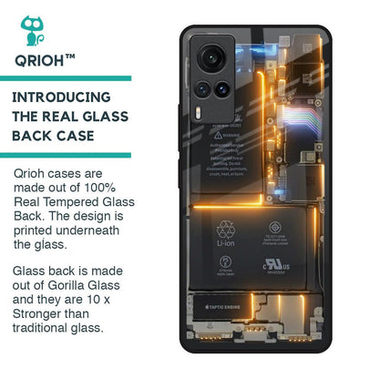 Glow Up Skeleton Glass Case for Vivo X60