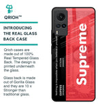 Supreme Ticket Glass Case for Vivo X60