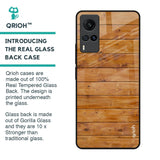 Timberwood Glass Case for Vivo X60