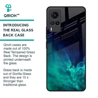 Winter Sky Zone Glass Case For Vivo X60