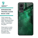 Emerald Firefly Glass Case For Vivo X60