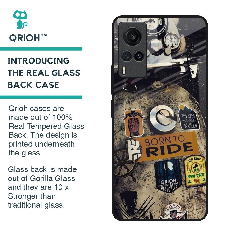 Ride Mode On Glass Case for Vivo X60