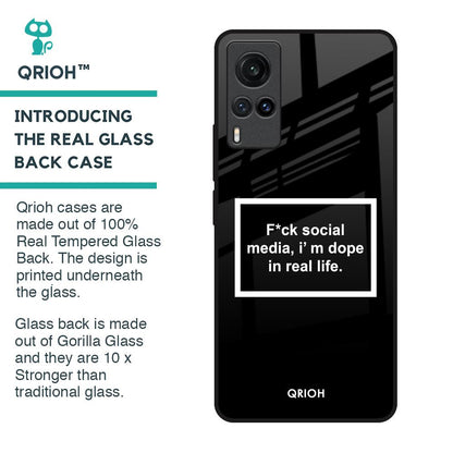 Dope In Life Glass Case for Vivo X60
