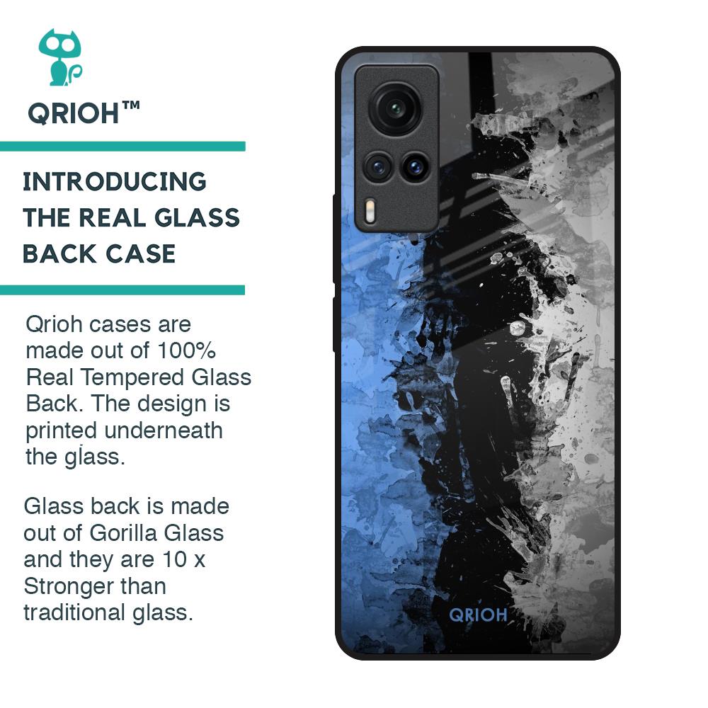 Dark Grunge Glass Case for Vivo X60