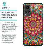 Elegant Mandala Glass Case for Vivo X60