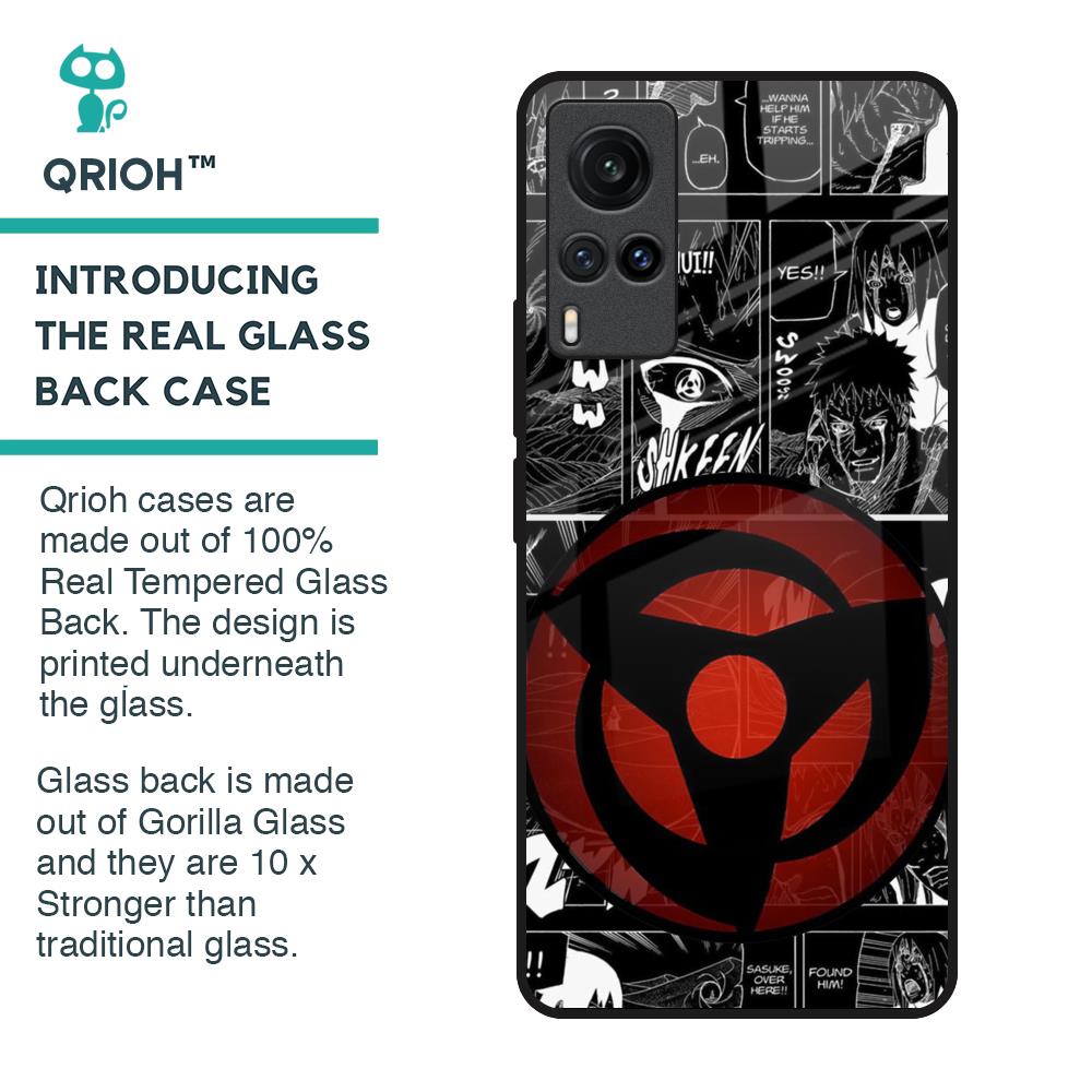 Sharingan Glass Case for Vivo X60