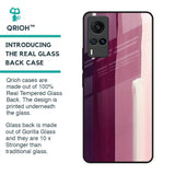 Brush Stroke Art Glass Case for Vivo X60
