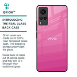 Pink Ribbon Caddy Glass Case for Vivo X60