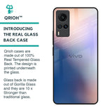 Blue Mauve Gradient Glass Case for Vivo X60