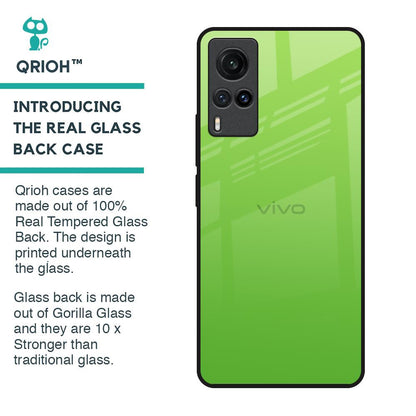 Paradise Green Glass Case For Vivo X60
