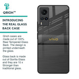 Grey Metallic Glass Case For Vivo X60