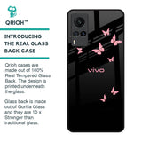 Fly Butterfly Glass Case for Vivo X60