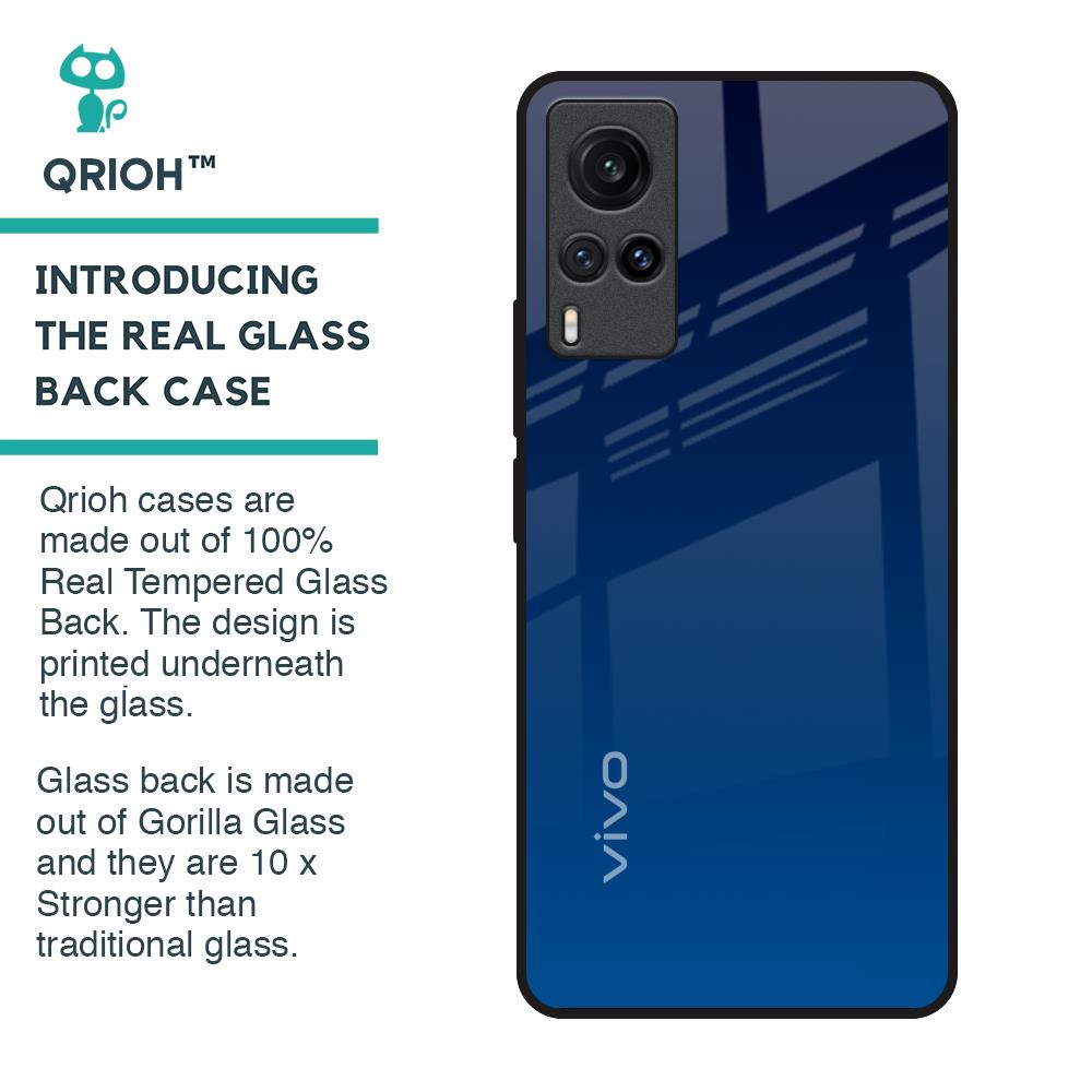 Very Blue Glass Case for Vivo X60