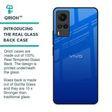 Egyptian Blue Glass Case for Vivo X60