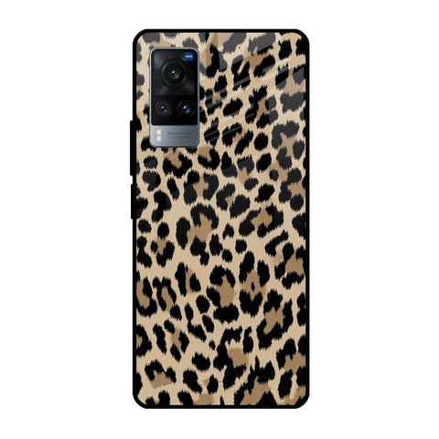 Leopard Seamless Vivo X60 Glass Cases & Covers Online
