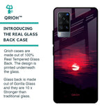 Morning Red Sky Glass Case For Vivo X60