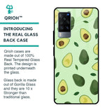 Avocado Green Glass Case For Vivo X60