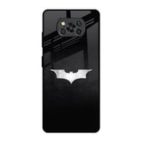 Super Hero Logo Poco X3 Pro Glass Back Cover Online