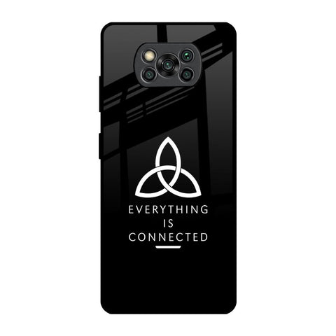 Everything Is Connected Poco X3 Pro Glass Back Cover Online