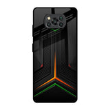 Modern Ultra Chevron Poco X3 Pro Glass Back Cover Online