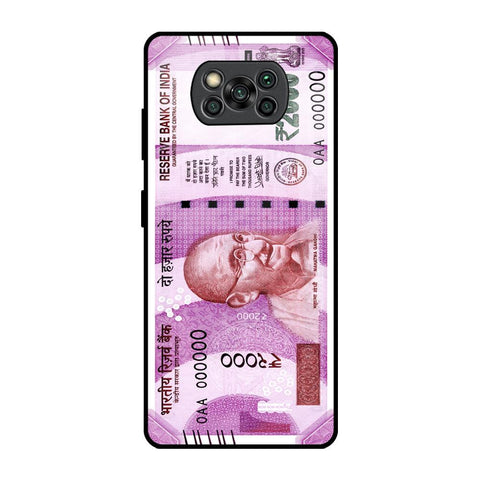 Stock Out Currency Poco X3 Pro Glass Back Cover Online