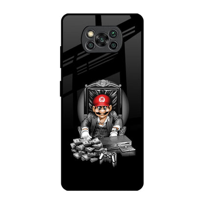 Dark Secret Poco X3 Pro Glass Back Cover Online