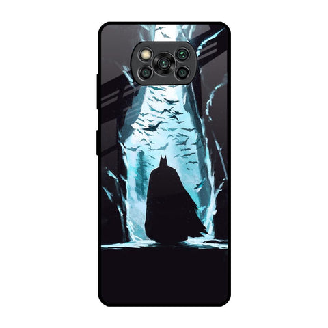 Dark Man In Cave Poco X3 Pro Glass Back Cover Online