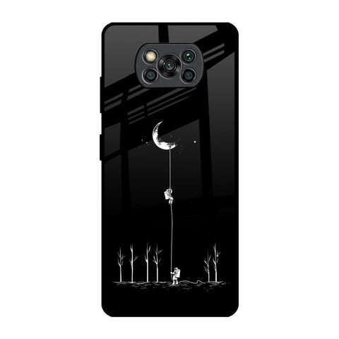 Catch the Moon Poco X3 Pro Glass Back Cover Online