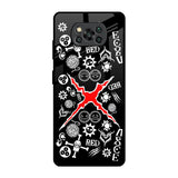 Red Zone Poco X3 Pro Glass Back Cover Online