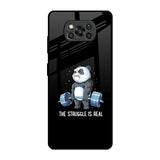 Real Struggle Poco X3 Pro Glass Back Cover Online