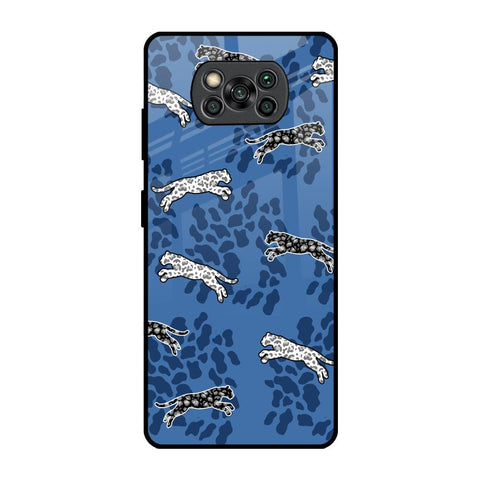 Blue Cheetah Poco X3 Pro Glass Back Cover Online