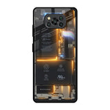 Glow Up Skeleton Poco X3 Pro Glass Back Cover Online