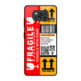 Handle With Care Poco X3 Pro Glass Back Cover Online